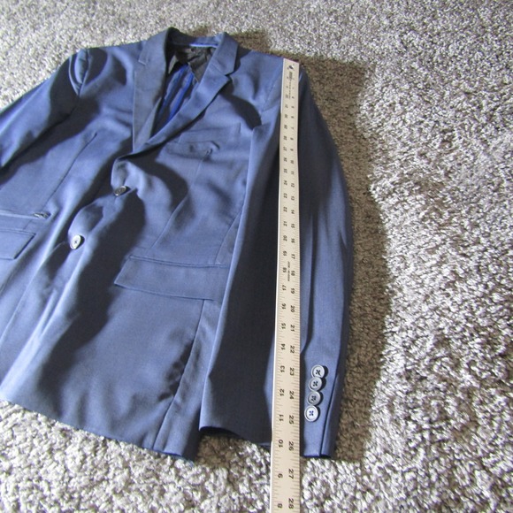 Perry Ellis Suit Jacket Mens 40 Motion Unstructured Unlined Stretch Blazer Sport - Picture 9 of 13